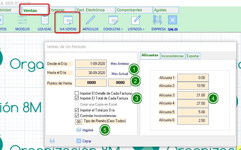 Libro IVA Ventas